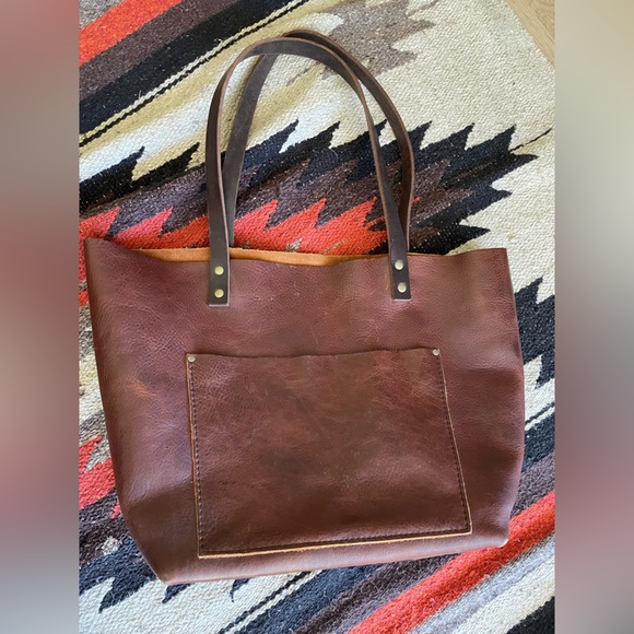Portland Leather Handbags - Portland Leather Tote bag